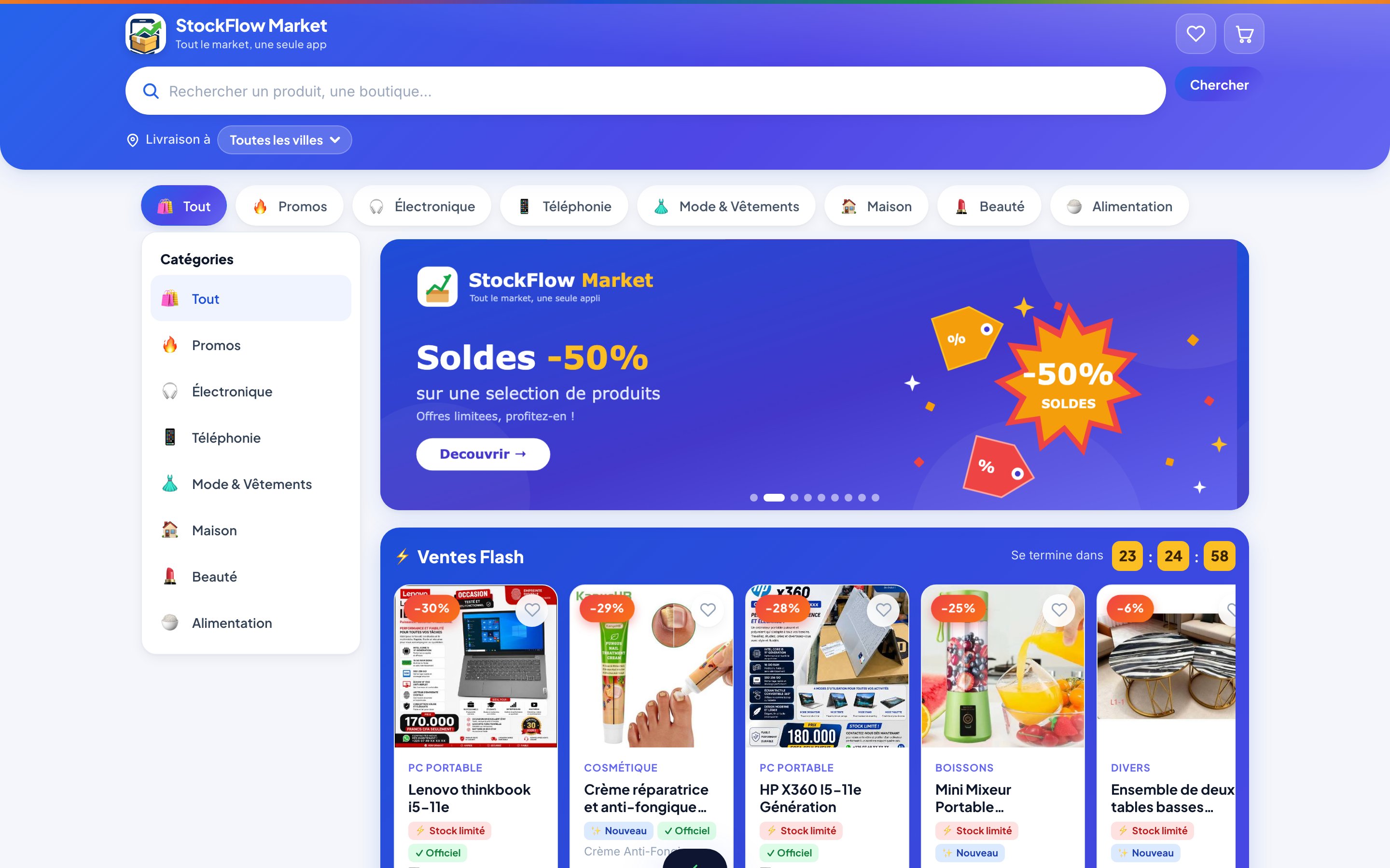 StockFlow Market